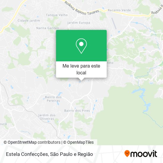 Estela Confecções mapa