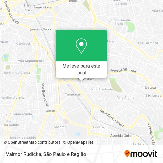 Valmor Rudicka mapa