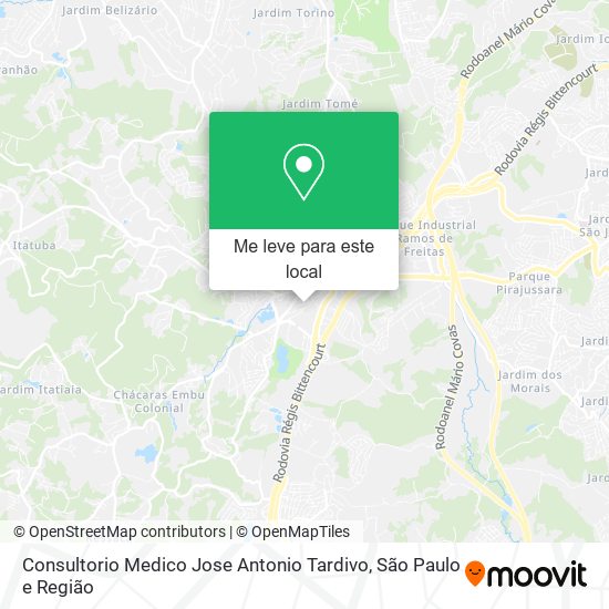 Consultorio Medico Jose Antonio Tardivo mapa