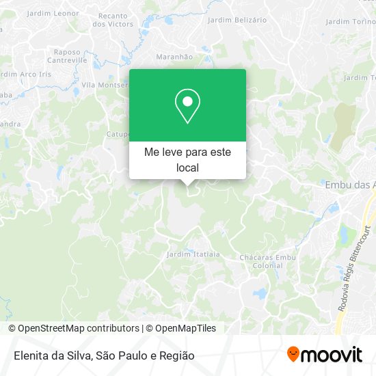 Elenita da Silva mapa