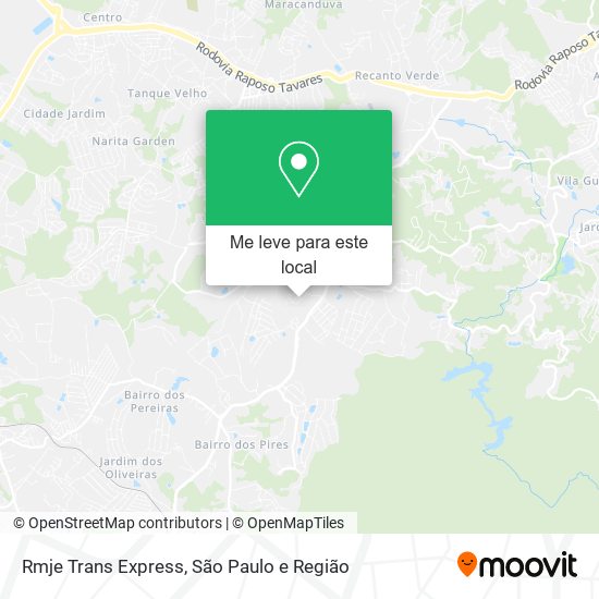 Rmje Trans Express mapa