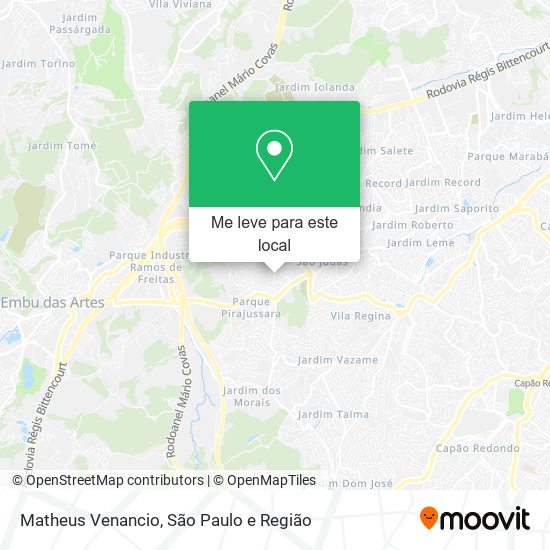 Matheus Venancio mapa