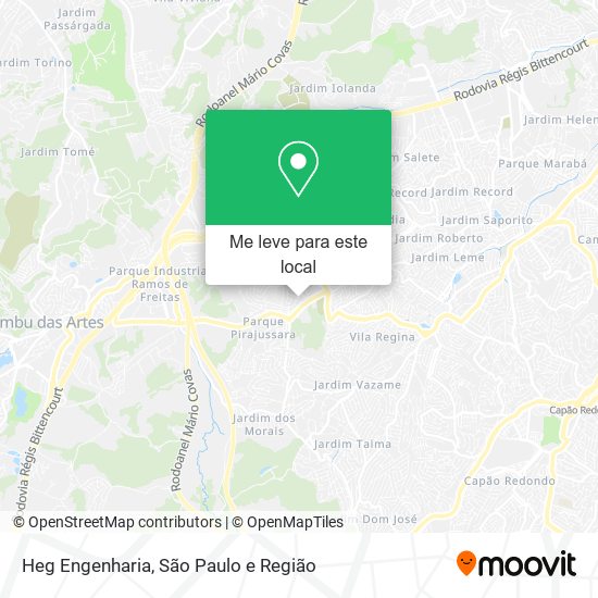 Heg Engenharia mapa