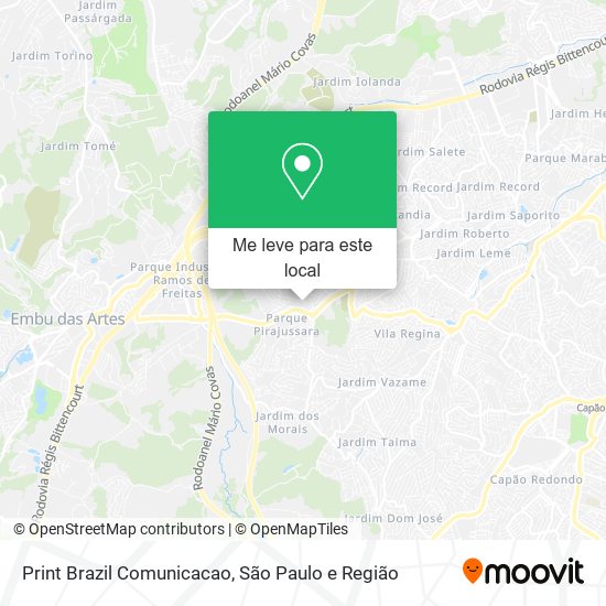 Print Brazil Comunicacao mapa