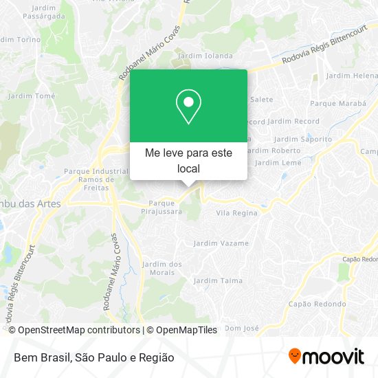 Bem Brasil mapa