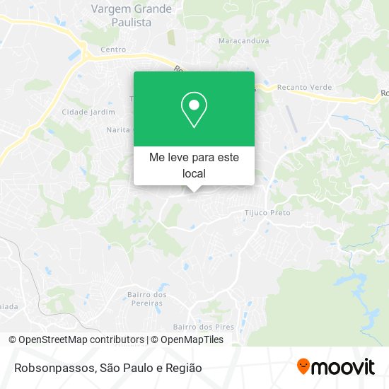 Robsonpassos mapa