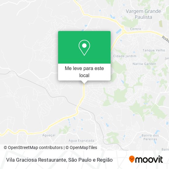 Vila Graciosa Restaurante mapa
