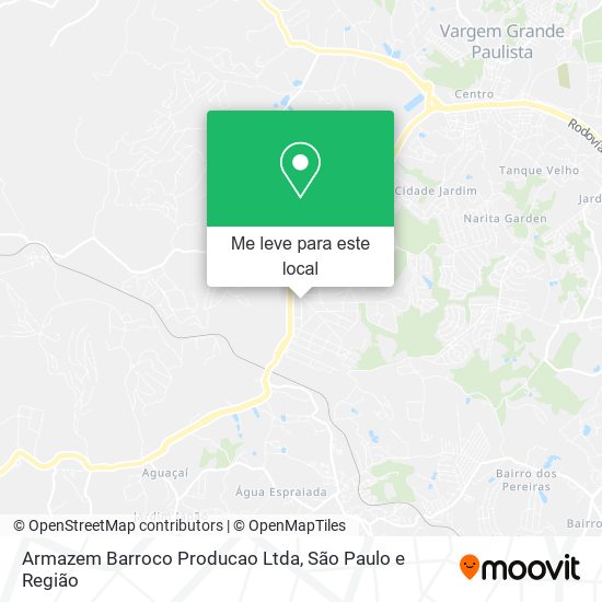 Armazem Barroco Producao Ltda mapa