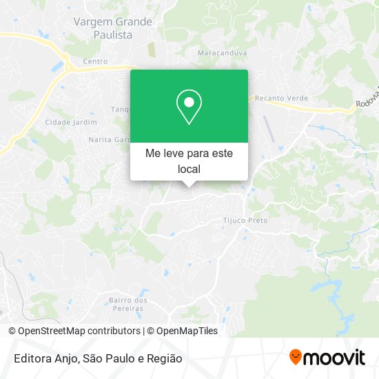 Editora Anjo mapa