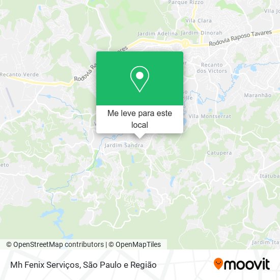 Mh Fenix Serviços mapa