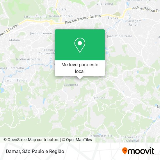 Damar mapa