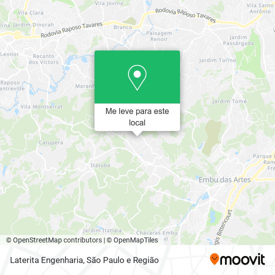 Laterita Engenharia mapa