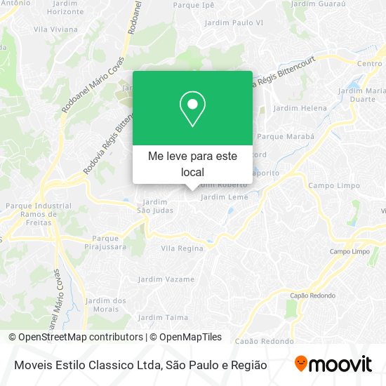 Moveis Estilo Classico Ltda mapa