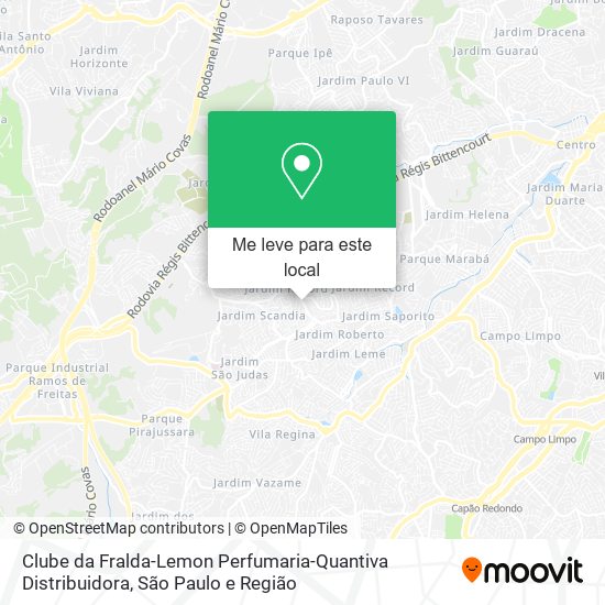 Clube da Fralda-Lemon Perfumaria-Quantiva Distribuidora mapa