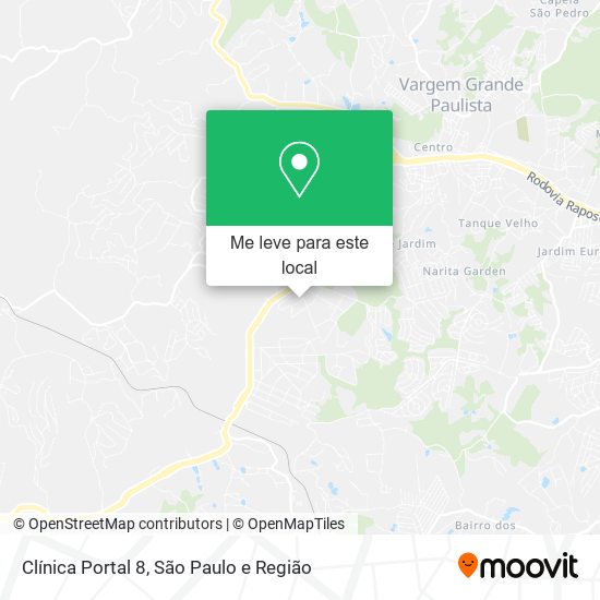 Clínica Portal 8 mapa