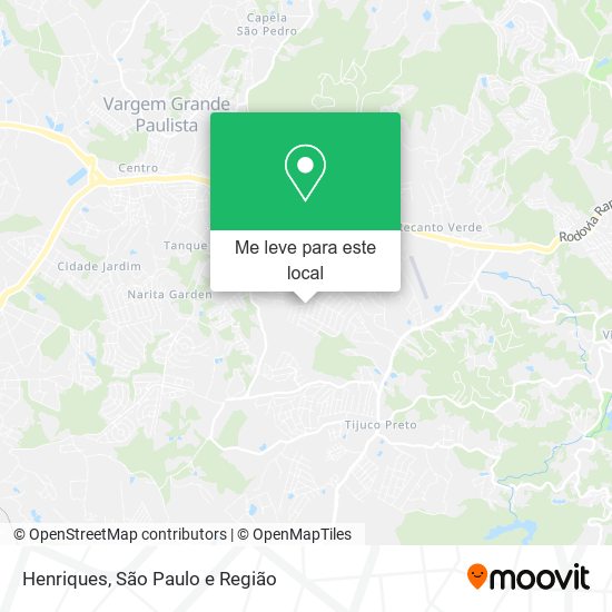 Henriques mapa