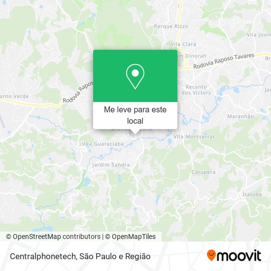 Centralphonetech mapa