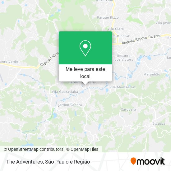 The Adventures mapa
