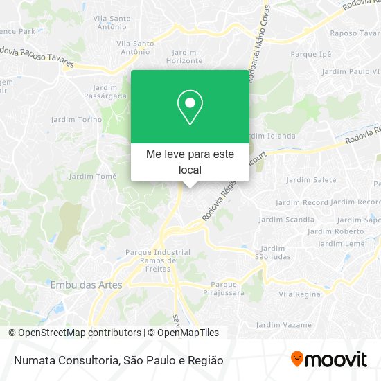 Numata Consultoria mapa