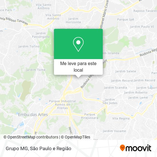 Grupo MG mapa