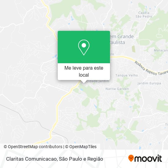 Claritas Comunicacao mapa