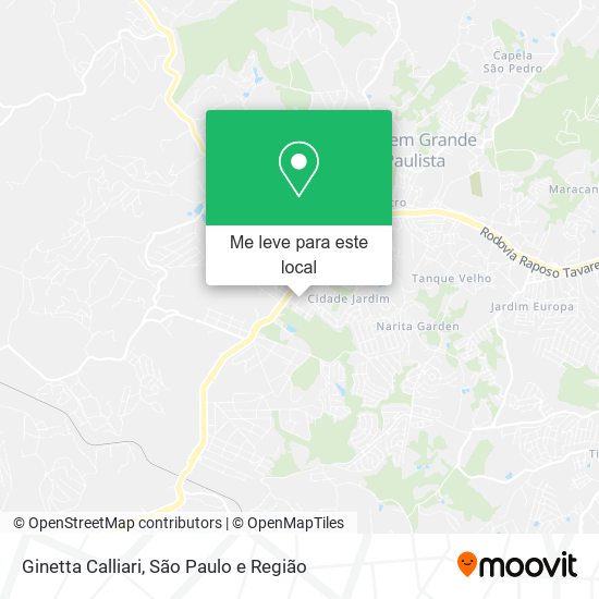 Ginetta Calliari mapa