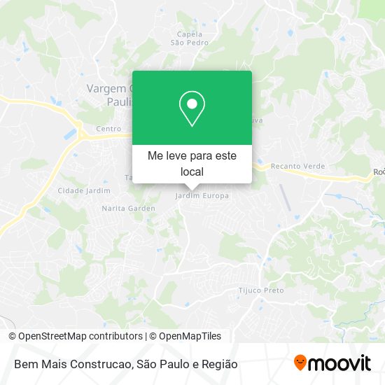 Bem Mais Construcao mapa