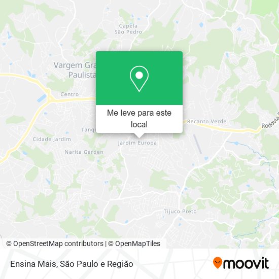 Ensina Mais mapa