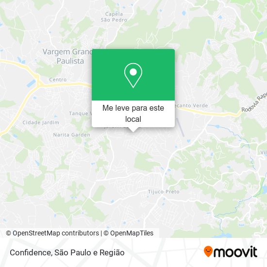 Confidence mapa