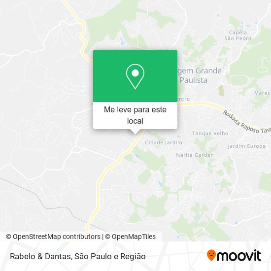 Rabelo & Dantas mapa