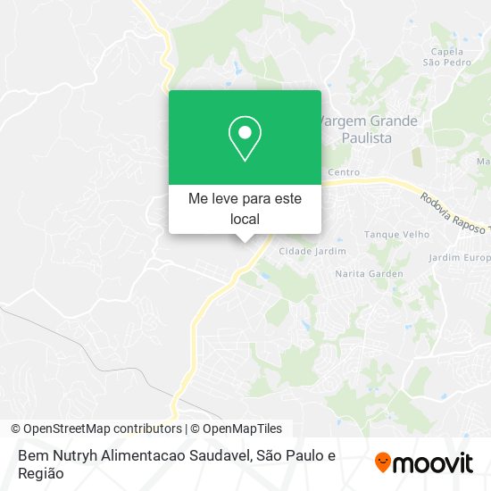 Bem Nutryh Alimentacao Saudavel mapa