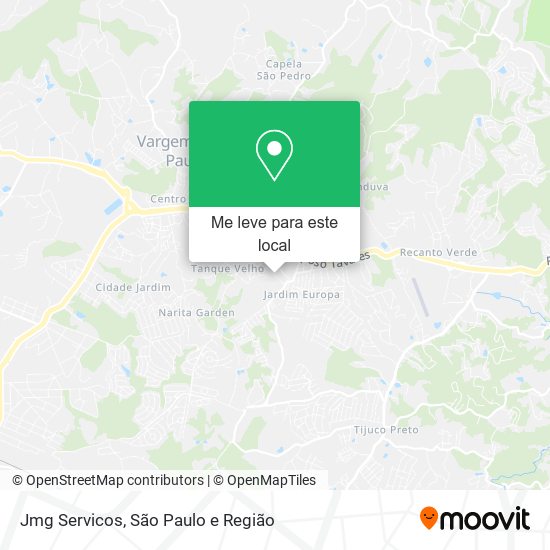Jmg Servicos mapa