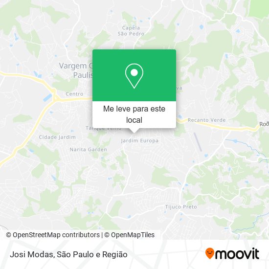 Josi Modas mapa