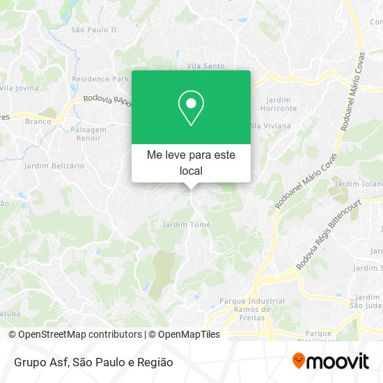 Grupo Asf mapa