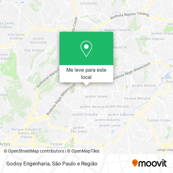 Godoy Engenharia mapa