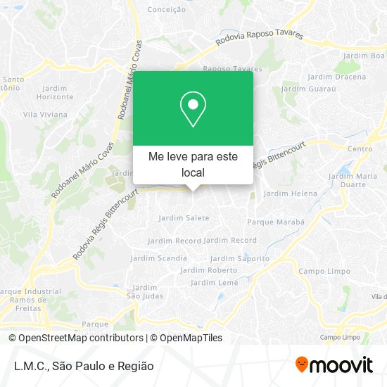 L.M.C. mapa