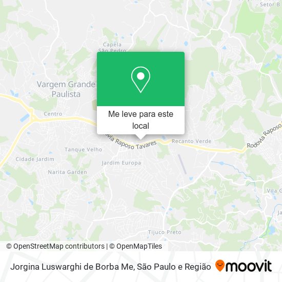 Jorgina Luswarghi de Borba Me mapa