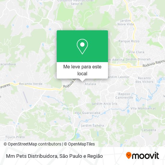 Mm Pets Distribuidora mapa