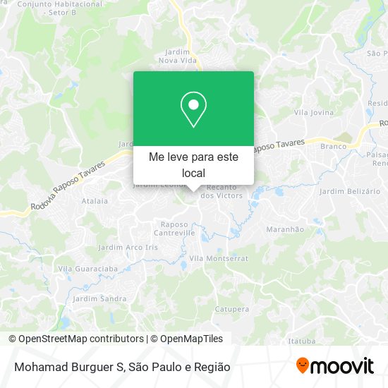 Mohamad Burguer S mapa