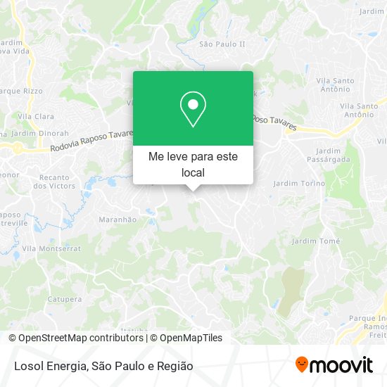 Losol Energia mapa