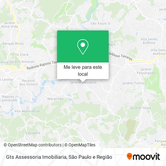 Gts Assessoria Imobiliaria mapa