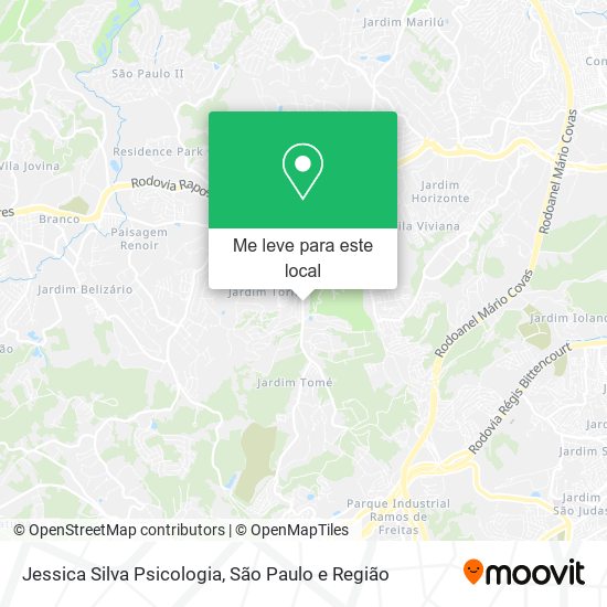 Jessica Silva Psicologia mapa