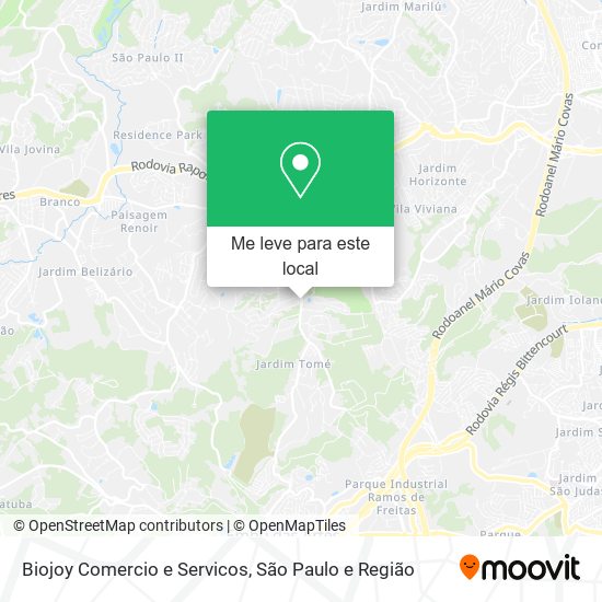 Biojoy Comercio e Servicos mapa