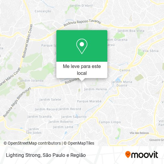 Lighting Strong mapa