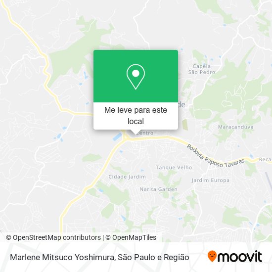 Marlene Mitsuco Yoshimura mapa
