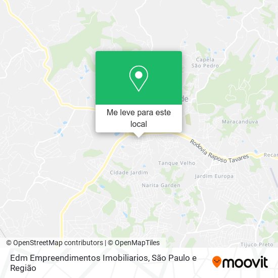 Edm Empreendimentos Imobiliarios mapa