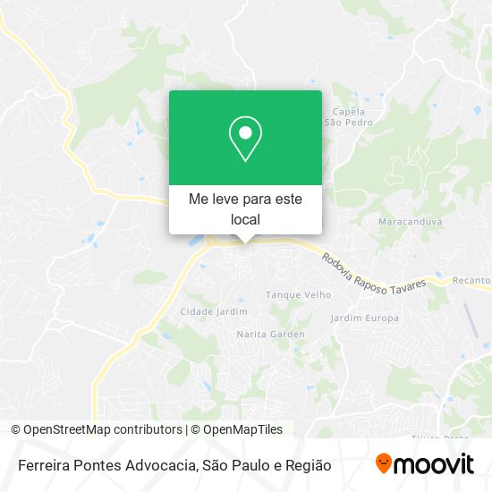 Ferreira Pontes Advocacia mapa