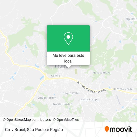 Cmv Brasil mapa