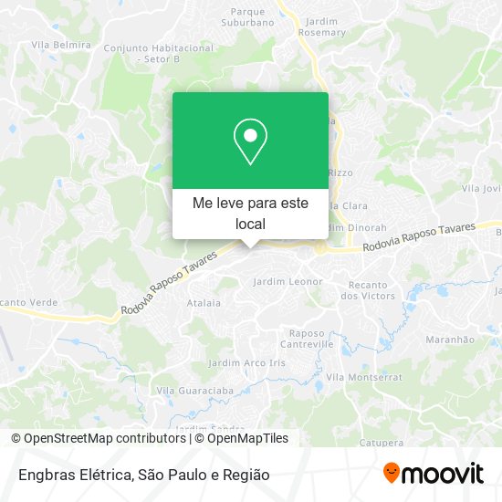 Engbras Elétrica mapa