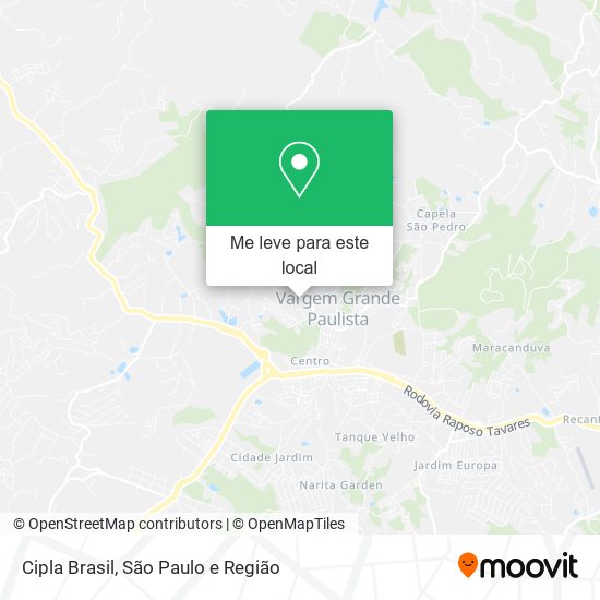 Cipla Brasil mapa